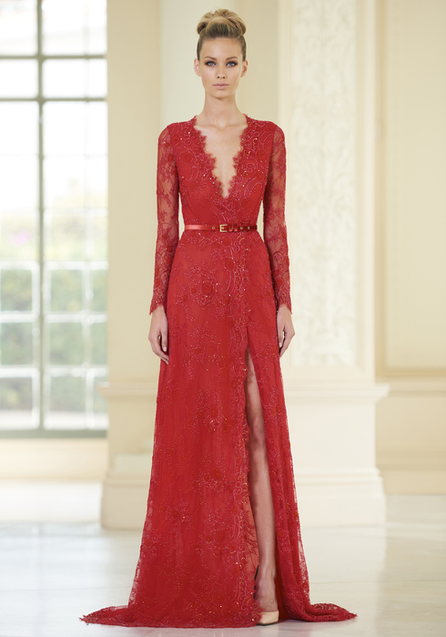 Embroidered French Lace gown