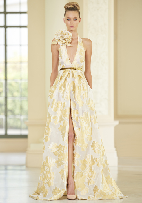 Duchesse Silk gown