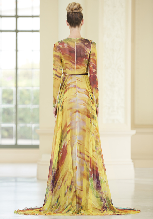 Muslin Silk gown2