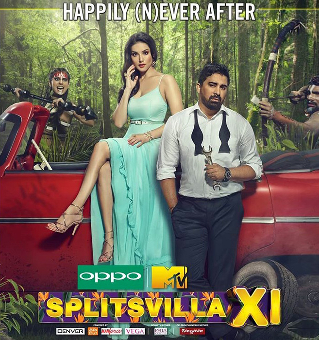 SUNNY LEONE DRESSED BY RAQUEL BALENCIA FOR HER NEW TV PROGRAM, SPLITSVILLA XI2