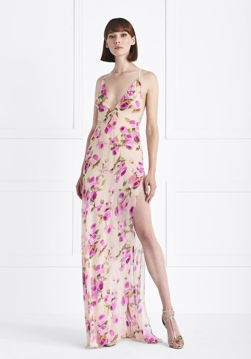 Georgette Silk gown