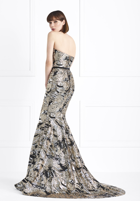 Sequined gown2